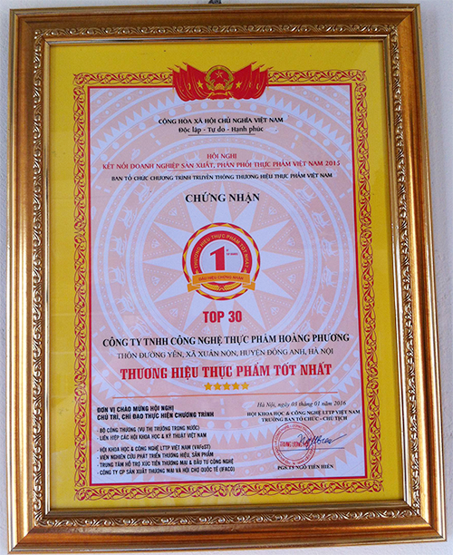 cong-ty-hoang-phuong-don-nhan-cup-vang-thuong-hieu-thuc-pham-tot-nhat-2016-3